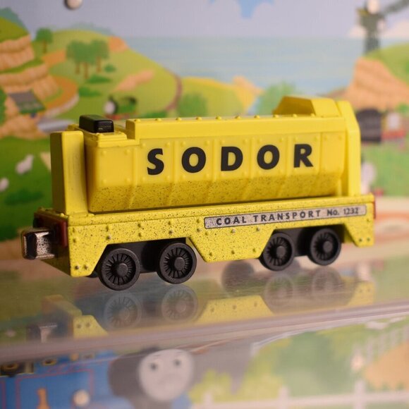 SODOR COAL TRANSPORT No.1232 Thomas the Tank engine & Friends Take n Play Train - Picture 1 of 8